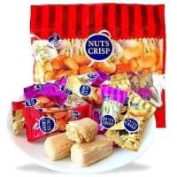 ราคา Nuts Crisp TWINFISH 500g ขนมถั่วตัด ตุ๊บตั๊บ ขนมถั่วอัดแท่ง (15116395222)