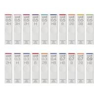 ราคา ไส้เติมดินสอกด UNI 0 3 0 4 0 5 0 7 0 9Mm H HB 2B สีดำส่งตรงจากญี่ปุ่น (21843980225)
