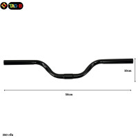 ราคา แฮนด์จักรยานแม่บ้าน MTB ปีกนกยกสูง เหล็กชุบโครเมี่ยม คอ 25 4 (22747071473)