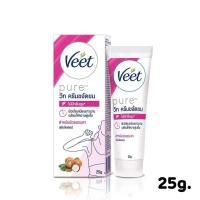 ราคา วีท แผ่นกำจัดขน แว็กซ์สตริปส์ เชีย บัตเตอร์ อัลมอนด์ ออยล์ Veet wax strips 1 กล่อง บรรจุ 6 แผ่น (24556664642)