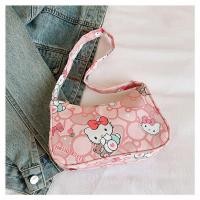 ราคา Just Star กระเป๋าสะพายคิตตี้ น่ารัก ไนลอน ความจุใหญ่ กระเป๋าคิตตี้ กระเป๋าถือ ถุงผ้าใส่ของ กระเป๋าโทรศัพท์ (23938235179)