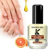 ราคา KODIES GEL Keratin Nail Strengthener 15ML Vitamin C Hydrating Nail Hardener Cuticle Oil Conditioner เล็บ Growth Care ผลิตภัณฑ์ (24027190144)