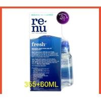 ราคา Renu 355 60 ML 1 set Bausch Lomb รีนิว น้ำยาล้างคอนแทคเลนส์ 355 60 Multi purpose solution fresh biotrue re nu (21640690080)