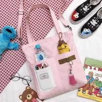 ราคา กระเป๋าผ้ามีซิป กระเป๋าเคียง กระเป๋าแฟชั่น มีซิบ เย็บซับใน ผ้านุ่ม กระเป๋าสะพายข้าง (22769653483)