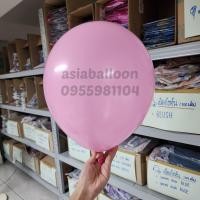 ราคา 12นิ้ว 100ใบ ลูกโป่ง ธรรมดา ASIABALLOON ลูกโป่งด้าน ลูกโป่งธรรมดา เอเชียบอลลูนตราสองพี่น้อง (22904162536)