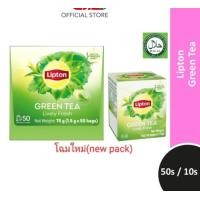 ราคา ชา Lipton Pure Green Tea ลิปตัน ชาเขียว ขนาด 10 50 ซอง (15593758666)