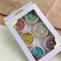 ราคา 1ชุดเล็บแผ่นมิเนอรัลไมก้าฟอยล์สีทองผงดีบุกกระดาษฟอยล์เล็บฟอยล์ทองการสร้างงานศิลปะตกแต่งเล็บ6ชิ้น (24334590339)