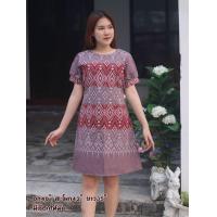 ราคา สินค้าพร้อมส่ง เดรสแขนจั้ม ผ้าฝ้ายเชียงใหม่ ใส่ทำงาน พื้นเมือง มีบริการเก็บปลายทาง (22034981862)