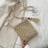 ราคา Ayliss Womens Summer Beach Bag Bohemian Hand Woven Cotton Crochet Crossbody Bag With Tassel Handmade Holiday Shoulder Bag (24056786158)