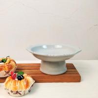 ราคา พาน พานเซรามิค ขนาด 4 8นิ้ว พานเซรามิคสีขาว พานไหว้ครู พานเชิง เซรามิคลำปาง ทนทานไม่แตกลายงา (22977820536)