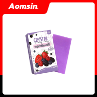 ราคา crystal berry soap สบู่คริสตัล เบอรี่ สบู่ผลัดเซลล์ผิว ขนาด 200 กรัม ก้อน (12375096869)