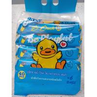 ราคา ทิชชู่เปียก JAXX Jaxx B Duck ขนาด 40 แผ่นพร้อมฝาปิด โฉมใหม่ รุ่นแพ็คละ 6 ห่อ ห่อละ40แผ่น (16066566967)