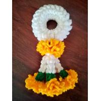 ราคา พวงมาลัยไหมพรม ดอกดาวเรือง พวงมาลัยไหว้พระ บูชาพระ พร้อมส่ง (23882623510)