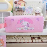 ราคา Sanrio กระเป๋าดินสอ วัสดุ PVC กันน้ำ My Melody Kuromi Cinnamon Hello Kitty ลิขสิทธิ์แท้ (23977432644)