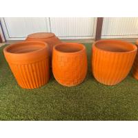 ราคา กระถางดินเผา ขนาด ปากกว้าง 11 นิ้ว สุง 12 นิ้ว คละแบบคละลาย (21430975718)