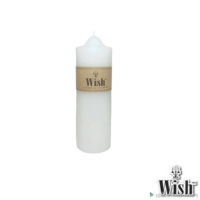 ราคา เทียน เทียนแท่งสีขาว White Pillar Candle 2 x 6 เทียนแท่ง สีขาว 2 นิ้ว x 6 นิ้ว (9905425188)