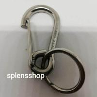ราคา ห่วงใส่พวงกุญแจ สแตนเลสแท้ SNAP RING USA ขนาด 25 50มม กว้าง 2 5 cm ยาว 50 cm (7881331113)