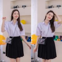 ราคา กระโปรงพลีทนักศึกษา จีบเล็ก จีบใหญ่ จีบทวิส มียาว14 36 เอวยางยืดฟรีไซส์23 32 กระโปรงนักศึกษา กระโปรงพลีท (24296250636)