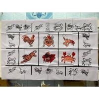 ราคา เสื่อลายกบ เสื่อลายเสือ ผ้ายางกันน้ำอย่างดี สีสันสวยงาม (16926049275)