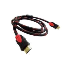 ราคา Cable HDMI V 1 4 ยาว 1 8 เมตร สายส่งสัญญาณ HDMI M M TOP TECH สายถักแดง (20071790395)