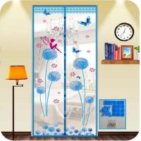 ราคา ม่านกันยุง ม่านประตูกันยุง ขนาด กว้างxสูง 90x210 ซม 100x210 ซม และ 110x210 ซม ลายนางฟ้าดอกปอมๆ แถมหมุดกาว หมุดตอก 1 ชุด (13550922321)