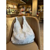 ราคา กระเป๋าผ้าลูกไม้ทรง Tote ขนาดใหญ่สำหรับผู้หญิง กระเป๋าสะพายไหล่แบบลำลอง กระเป๋าเดินทางที่อบอุ่นและน่ารัก (24337147599)