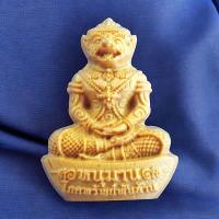 ราคา หนุมานแกะสลักจากไม้ขนุน อุดงาช้างแท้ เครื่องรางแห่งพลังและอำนาจ (23894563192)