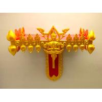 ราคา หิ้งพระ 11นิ้ว หิ้งพระติดผนัง ลายเทพพนม สีแดงทอง หิ้งไม้ หิ้งพระที่บ้าน ราคาดี (24519234415)