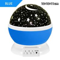 ราคา Star LED Light โคมไฟจำลองดวงดาว โคมไฟLED แบบหมุนได้ ลายดวงดาว ไฟหลายสีสลับไปมา USB ชาร์จ อัตโนมัติหมุนStar Sky LED Light Kids Gift Starry Sky Projector Lamp 360 Rotating (23970825771)