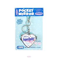 ราคา SUPERDADDY Pocket Mirror Keychain พวงกุญแจกระจกพกพา สุดน่ารัก (23632915327)