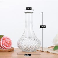 ราคา พร้อมส่ง insแจกันแก้วใส ตกแต่งห้องนั่งเล่น แจกันมินิมอล ทรงรูปขวด แจกัน แบบสั้นใส่ดอกไม้ glass vase สุดน่ารัก แจกันดอกไม้ (23054104774)