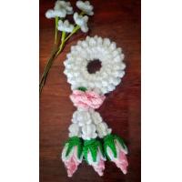 ราคา พวงมาลัยไหมพรม พวงมาลัยกลม พวงมาลัยวันแม่ พวงมาลัยขอพรผู้ใหญ่ ไหว้ครู ดอกกุหลาบสีชมพู ถ่ายจากงานจริง พร้อมส่ง (20382243169)