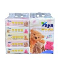 ราคา 1 หิ้ว 5 ห่อ ทิชชู่ลายหมี 1 หิ้ว เท่ากับ 5 ห่อ หนา 3 ชั้น Tissue เช็ดหน้า ทิชชู่ yaya (23433322499)