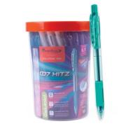 ราคา ปากกาลูกลื่นQuantum007 HITZ หมึกสีน้ำเงิน 50 ด้าม (24290154615)