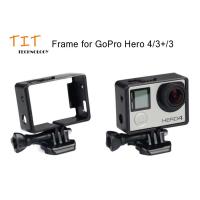 ราคา Frame for GoPro Hero 4 3 3 กรอบ สำหรับ GoPro Hero 4 3 3 Housing เปลือกป้องกันขอบเคสสำหรับ Hero 4 3 3 สีดำอย่างรวดเร็วซิปและสกรูที่เคลื่อนย้าย (8828427372)