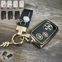 ราคา เคสรีโมทรถ Toyota Camry Prius 2012 ดำเงาเส้นสีทอง และสีขาวเส้นสีทอง ดูเรียบหรู Black Gold Line TPU Key Case Model Toyota Key Case Prius 2013 TRD Prada Crown Land Cruiser Camry 234 ปุ่ม (18608623451)