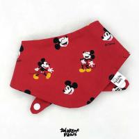 ราคา Red Mickey Bandana ลายมิกกี้แดง น้องหมา ผ้าพันคอสัตว์เลี้ยง สุนัข หมา แมว (24507200830)