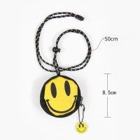 ราคา กระเป๋าใส่เหรียญ ins กระเป๋าหูฟังขนาดเล็กห้อยคอ ถุงเก็บกุญแจยิ้ม (22668978795)