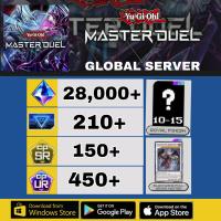 ราคา Yu Gi Oh Master Duel Global ID 28000 Gems Blackwing Full Armor Master Random Royal Finish UR 10 15 Cards ACTION FIGURE TOYS FOR COLLECTION 2025 (23715669713)