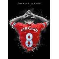 ราคา โปสเตอร์ Steven Gerrard เจอร์ราร์ด Liverpool โปสเตอร์ติดผนัง ของแต่งบ้าน ติดผนัง 77poster (10209413438)
