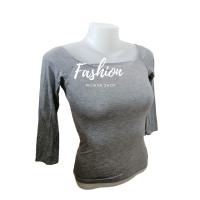 ราคา FS134 เสื้อยืด เสื้อเปิดไหล่ แขนยาว ผ้าเรยอน ผ้านิ่มเด้ง ใส่สบาย (21271983866)