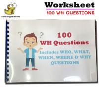ราคา In Stock พร้อมส่ง Worksheet 100 WH Questions (20071439973)