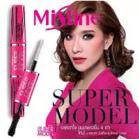 ราคา exp 03 2026 Mistine Super Model Mascara มาสคาร่า มิสทีน ซุปเปอร์ โมเดล สีดำ (19217260533)