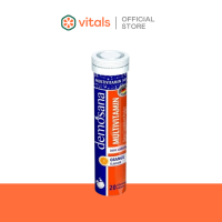 ราคา Demosana Multivitamin Orange flavour l เม็ดฟู่ละลายน้ำ บำรุงร่างกาย ช่วยให้สดชื่น รสส้ม 20 เม็ด (22766221649)