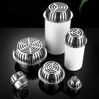 ราคา 304 Stainless Steel Floor Drain Strainer Rooftop Roof Downpipe Rodent proof Outdoor Outside Terrace Drain (23058994626)