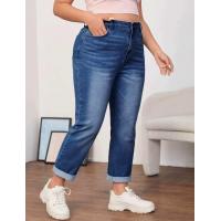 ราคา กางเกงยีนส์ขา 7 ส่วนสาวอวบ (15547270845)