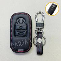 ราคา ซองหนังหุ้มกุญแจรถ โตโยต้า รุ่น ยาริส เอทีฟ ปี2022 กุญแจสมาร์ทคีย์ Toyota Yaris Ativ (18131574220)