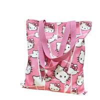 ราคา Kawaii Sanrio Hello Kitty ผ้าใบกระเป๋า Kitty Cat การ์ตูนผู้ถือกระเป๋าถือน้ําหนักเบากระเป๋าสะพายเด็กผู้หญิงของขวัญ (24447268138)