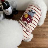 ราคา Autumn Dog Love Warm Sweater Pet Clothes Cat Bottoming Shirt (23000347436)