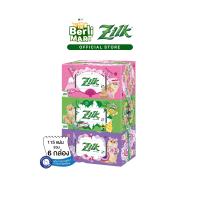 ราคา ซิลค์ กระดาษเช็ดหน้า แบบกล่อง115 แผ่น แพ็ก 6 Zilk Facial Box 115S Pack 6 กระดาษเช็ดหน้า Facial Tissue (1140174450)